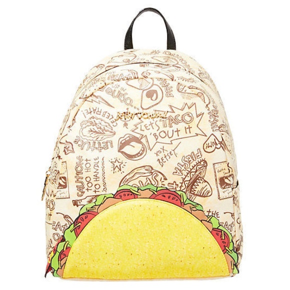 Betsey Johnson Handbags - Betsey Johnson KITSCH LETS TACO ABOUT IT BACKPACK